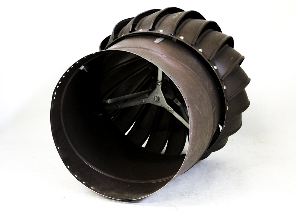 Pair of Industrial Roof Wind Turbines