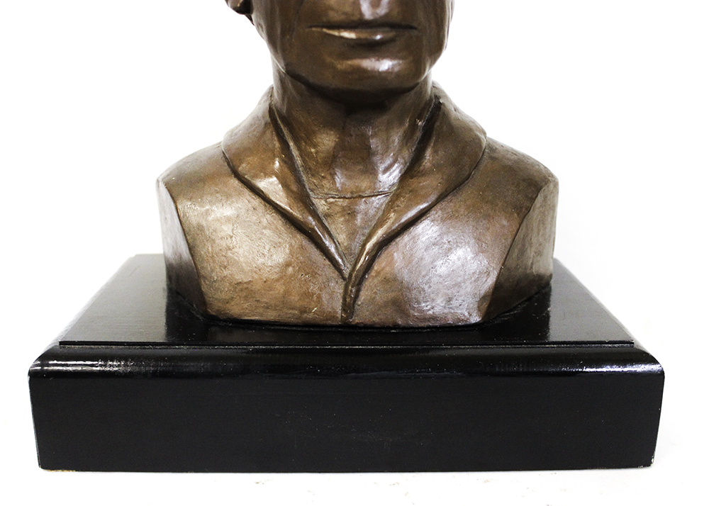 Bertrand Russell Sculptural Bust by Artist Lois Keener