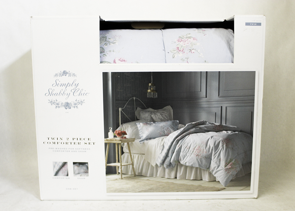 Rachel Ashwell "Simply Shabby Chic" Twin Comforter Set