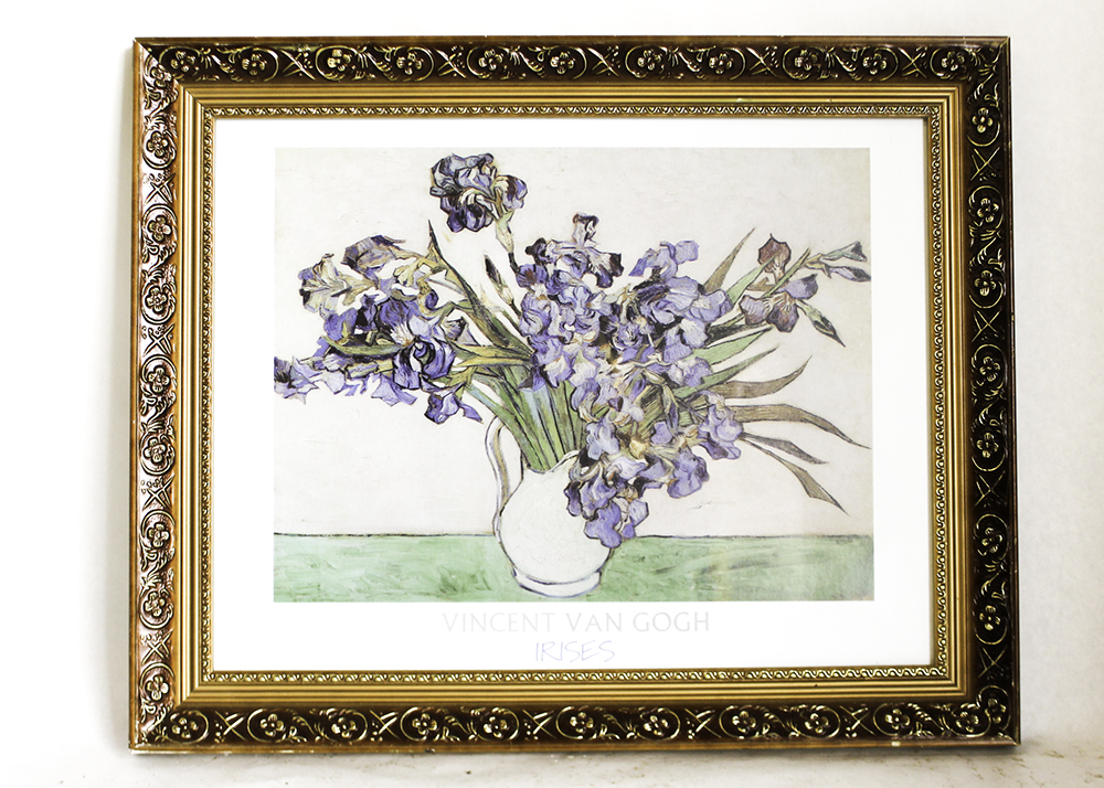 Pair of Framed Vincent Van Gogh Poster Prints