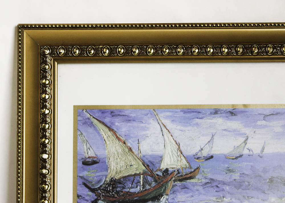 Pair of Framed Vincent Van Gogh Poster Prints