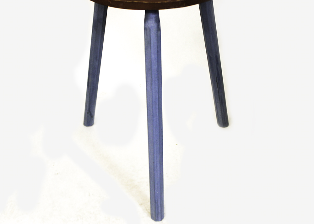 Pair of Handcrafted Welsh Inspired Wooden Stools by Notionmade
