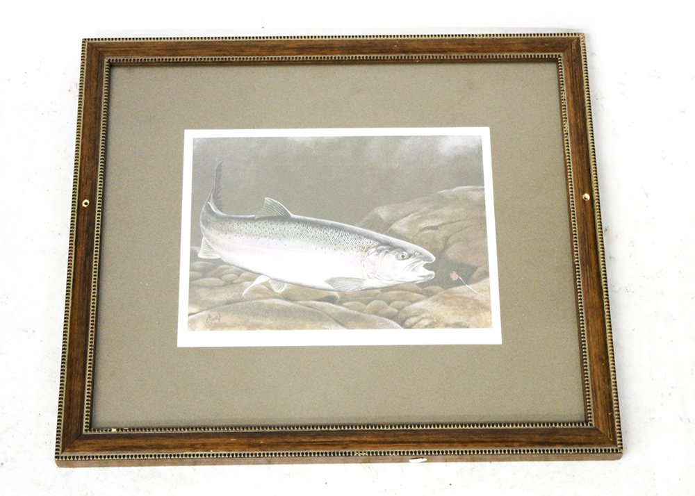 Trio of Animal Themed Framed Wall Art