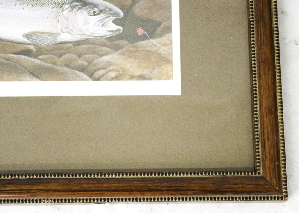 Trio of Animal Themed Framed Wall Art