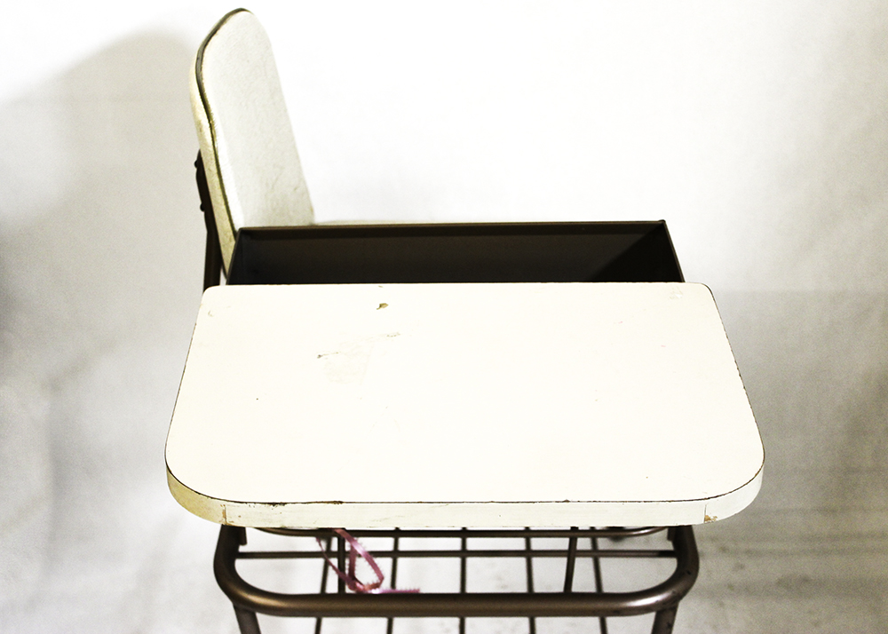 Mid Century Modern Gossip Bench