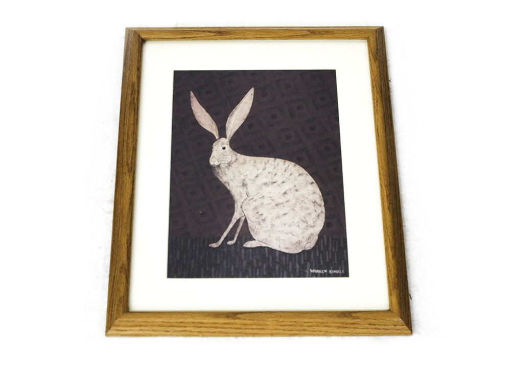 Trio of Animal Themed Framed Wall Art