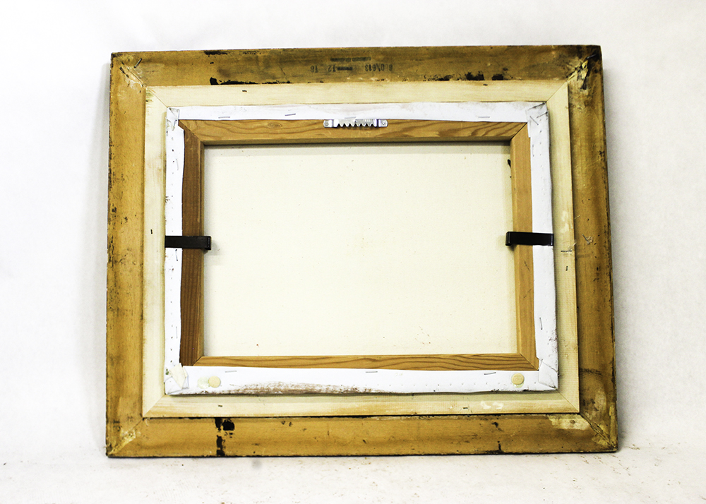 Framed Original Caroline Burnett Oil on Canvas Painting