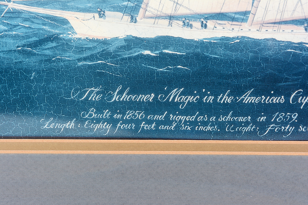 Yacht and Ship Offset Lithographs