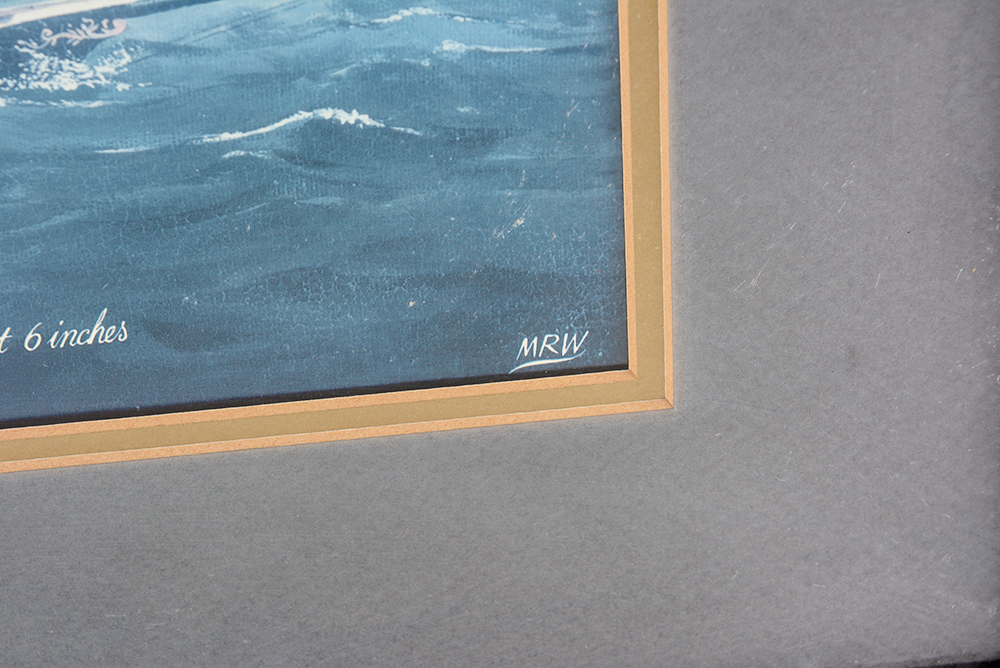 Yacht and Ship Offset Lithographs