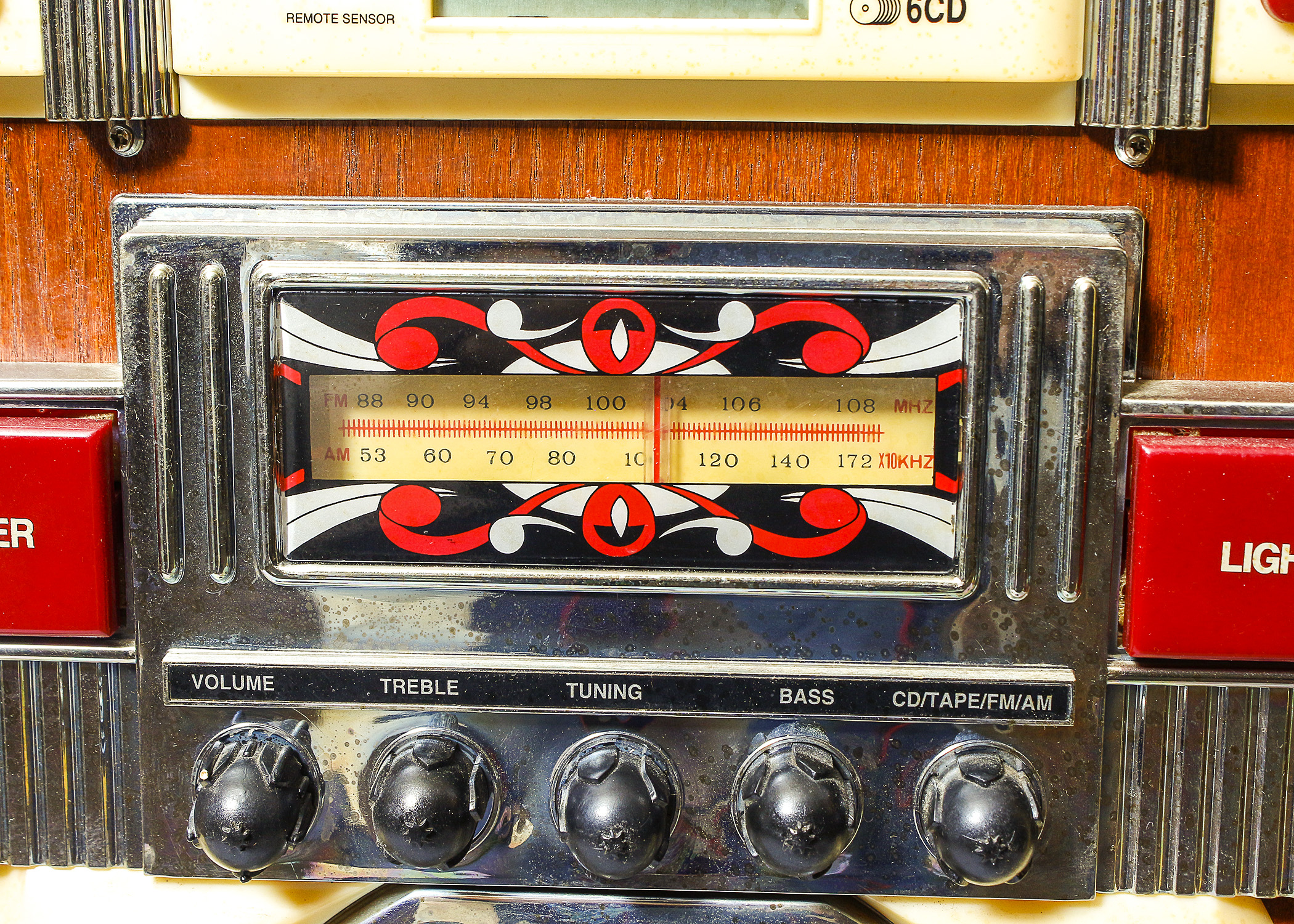 Spirit of St. Louis Jukebox Radio and 6 CD Player