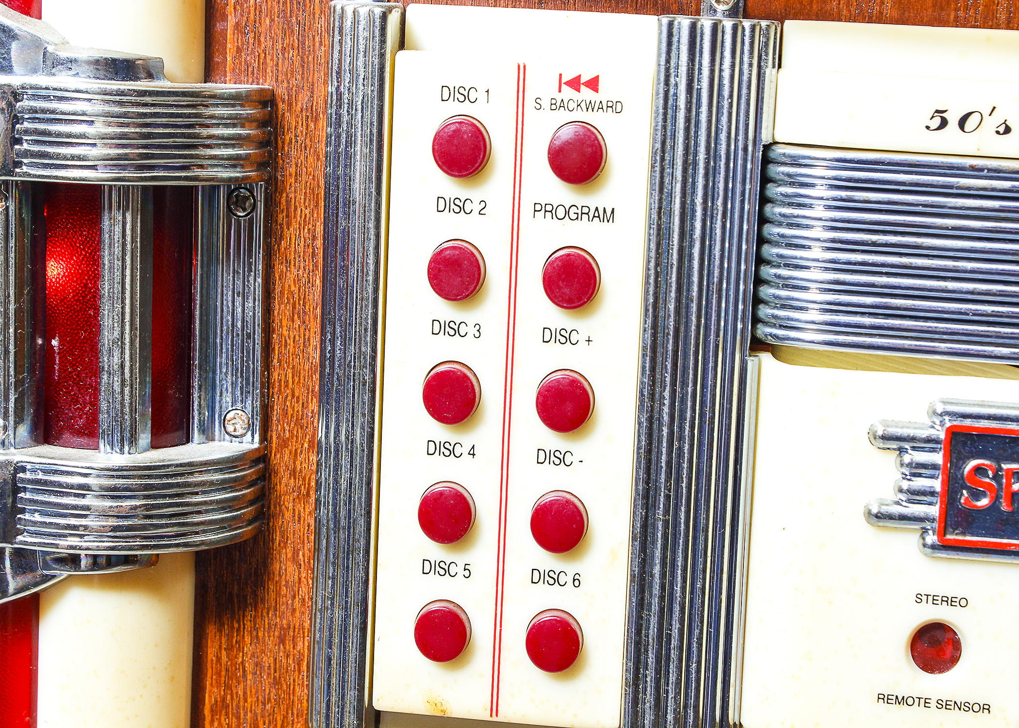 Spirit of St. Louis Jukebox Radio and 6 CD Player