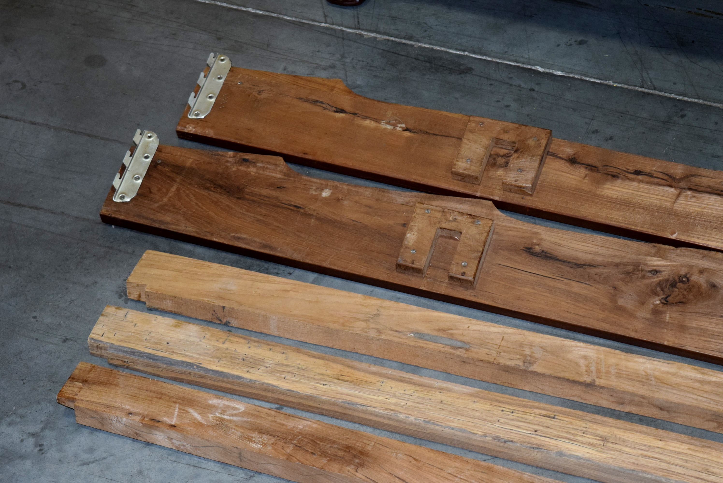 Hand Carved Vintage Bed Frame from Thailand