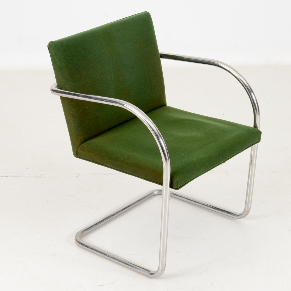 Set of Five Knoll "Brno" Arm Chairs