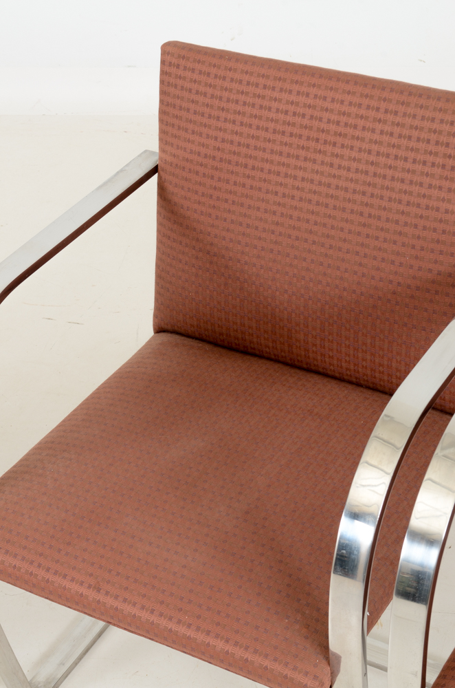 Set of Four Knoll "Brno" Arm Chairs