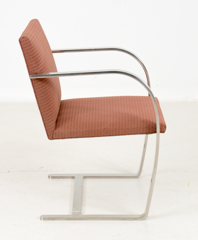 Set of Four Knoll "Brno" Arm Chairs