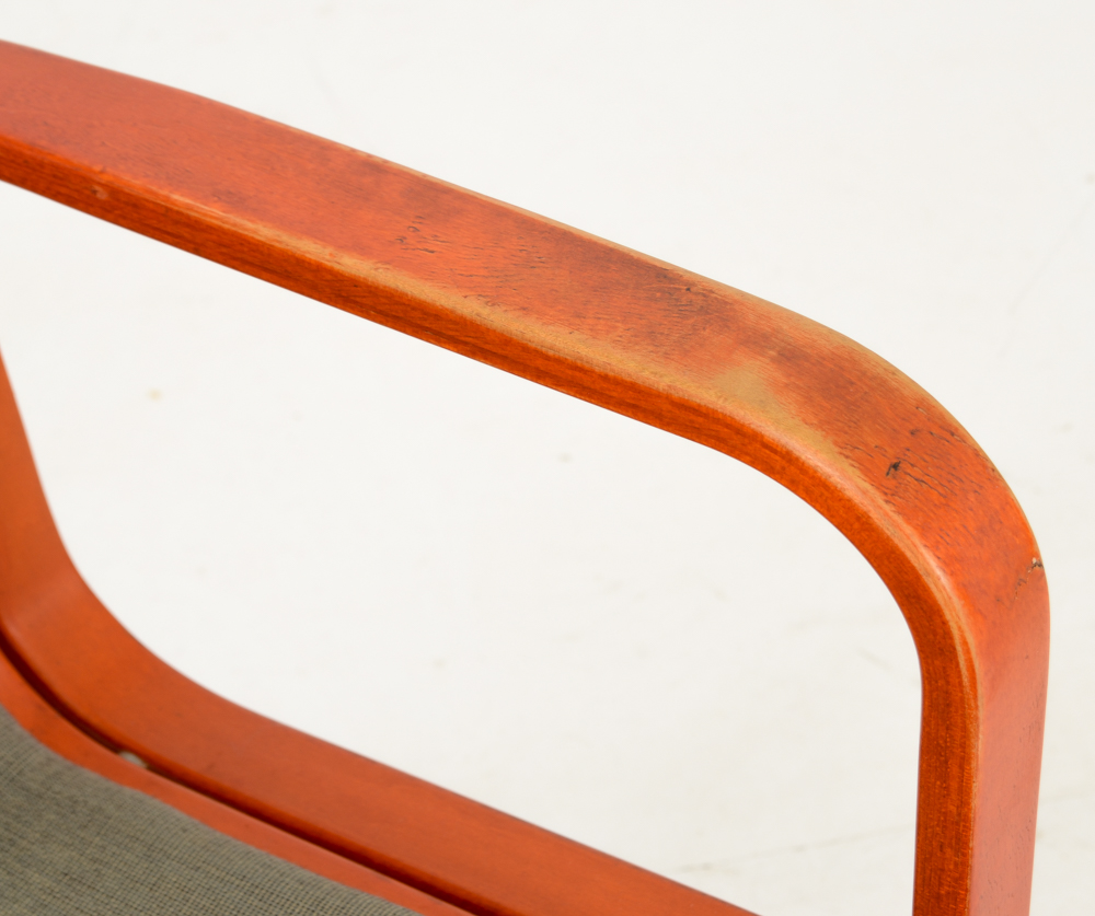 Set of Five Bill Stephens Knoll Dining Chairs Rare Finish