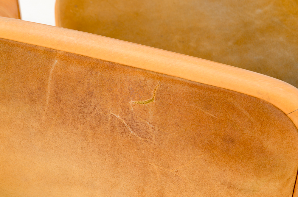 Set of Six Marcel Breuer "Cesca" Arm Chairs