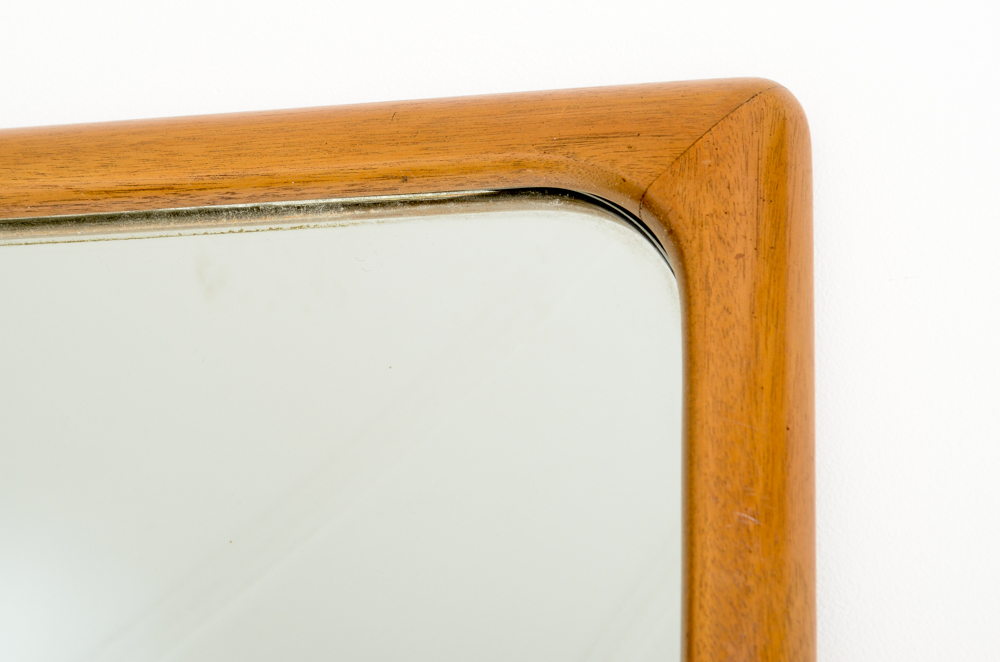 American of Martinsville Modernist Dresser with Mirror