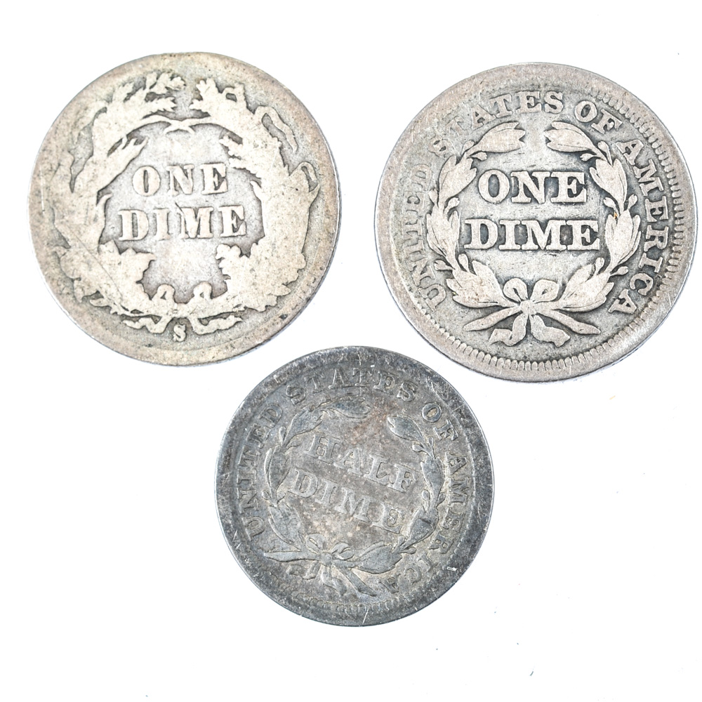 Seated Liberty Coin Collection