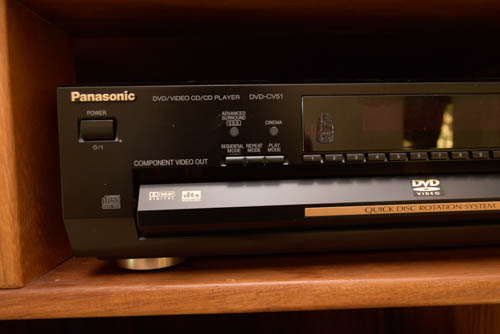 Panasonic DVD-CV51 with a Five Disc CD Changer