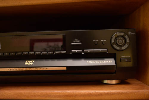 Panasonic DVD-CV51 with a Five Disc CD Changer