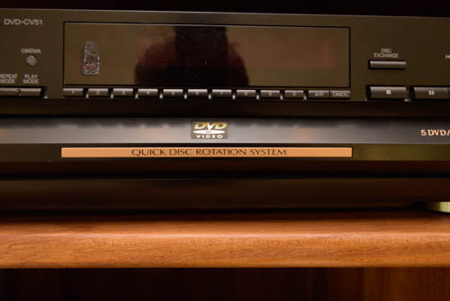 Panasonic DVD-CV51 with a Five Disc CD Changer