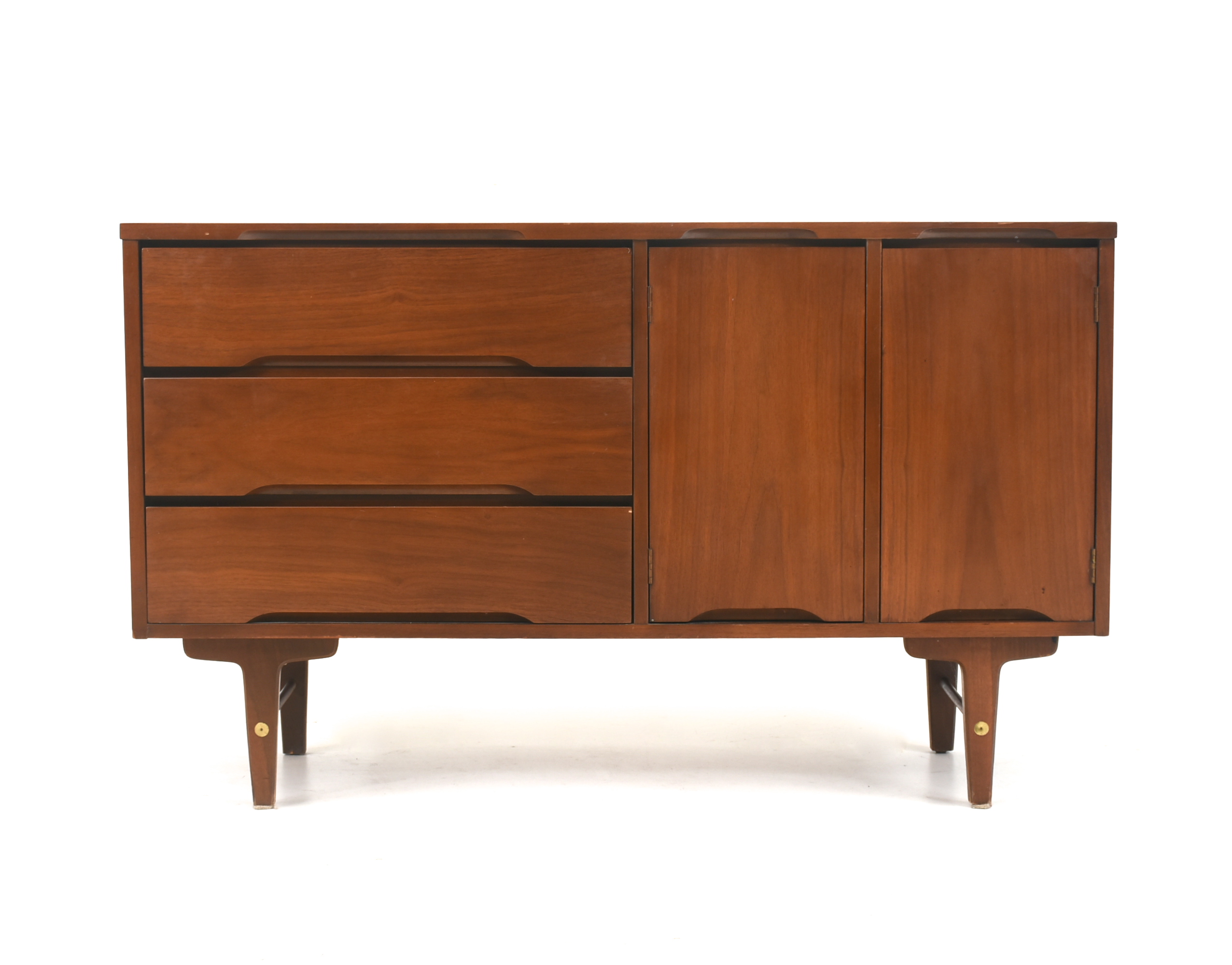 Stanley Modernist Walnut Sideboard