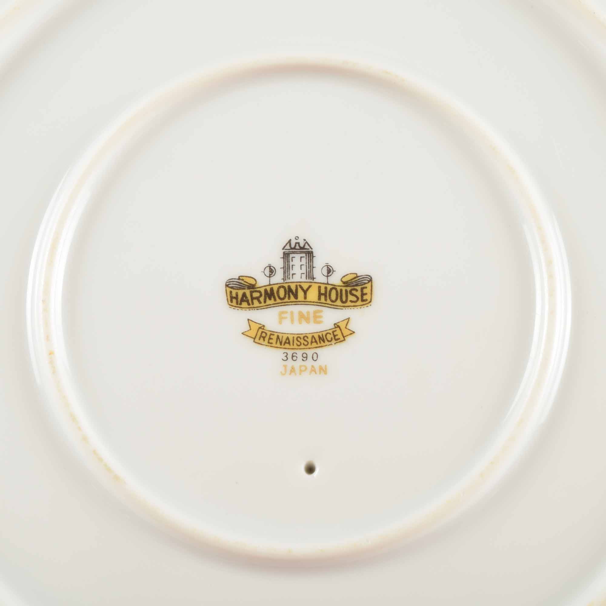 Harmony House Fine China "Renaissance" Service for 12