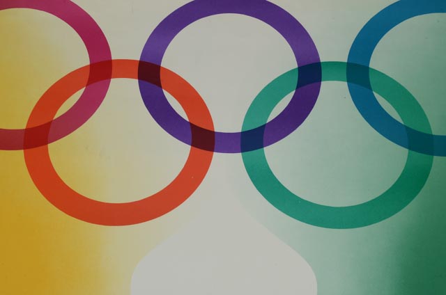 Allen Jones 1972 Munich Olympics Poster