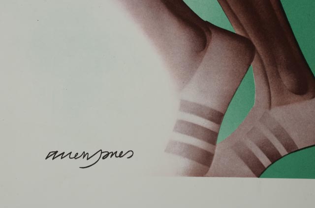 Allen Jones 1972 Munich Olympics Poster