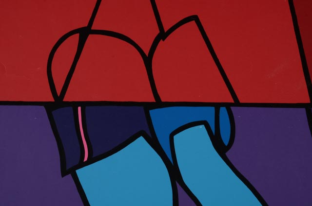 Valerio Adami 1972 Munich Olympics Poster