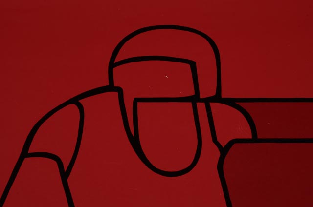 Valerio Adami 1972 Munich Olympics Poster