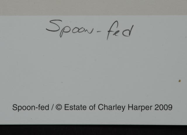 Charley Harper Posthumous Offset Lithograph "Spoon-fed"