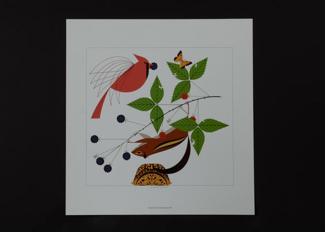 Charley Harper Posthumous Offset Lithograph "A Good World"