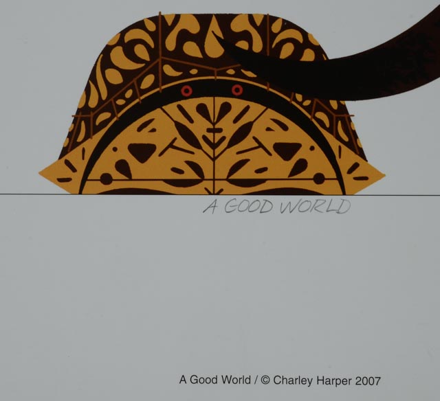 Charley Harper Posthumous Offset Lithograph "A Good World"