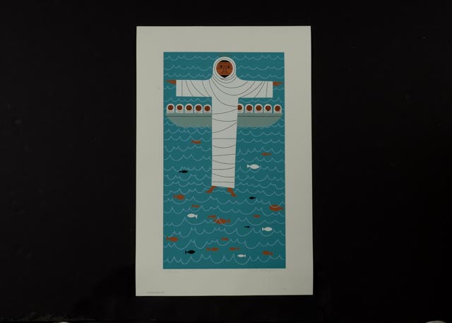 Edie Harper Signed Limited Edition Serigraph "WOW!"