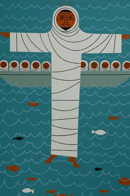 Edie Harper Signed Limited Edition Serigraph "WOW!"