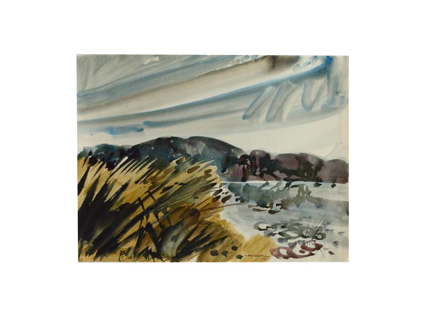 Jack Meanwell Original Watercolor Landscape