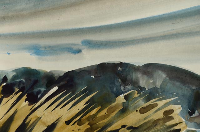 Jack Meanwell Original Watercolor Landscape