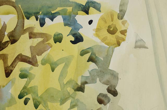 Jack Meanwell Original Watercolor Floral Still Life