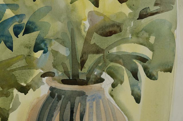 Jack Meanwell Original Watercolor Floral Still Life