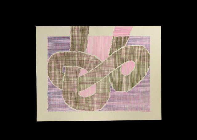 Margaret Wenstrup Original Abstract Marker Drawing
