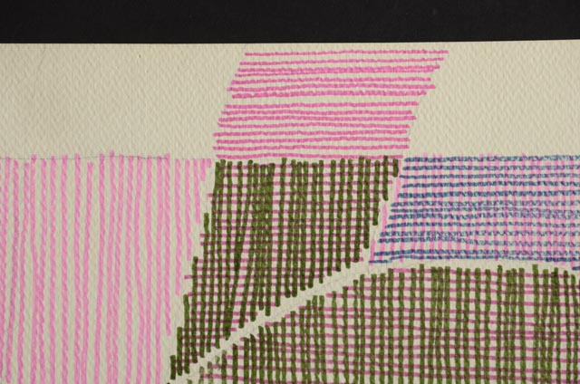 Margaret Wenstrup Original Abstract Marker Drawing