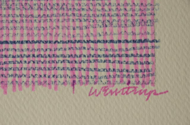 Margaret Wenstrup Original Abstract Marker Drawing