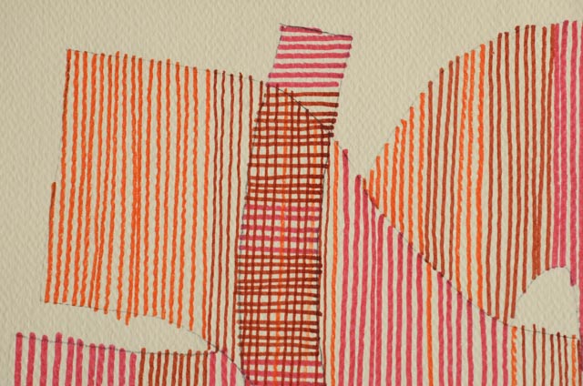 Margaret Wenstrup Original Abstract Marker Drawing