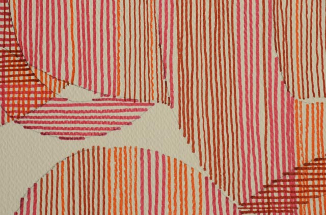 Margaret Wenstrup Original Abstract Marker Drawing