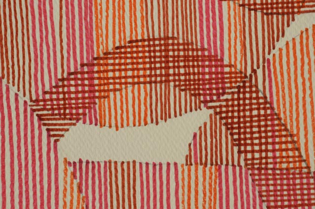 Margaret Wenstrup Original Abstract Marker Drawing