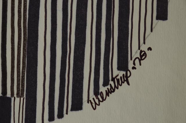 Margaret Wenstrup Original Abstract Marker Drawing