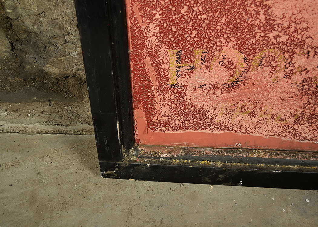"The Bell Inn" Red Wooden English Pub Sign