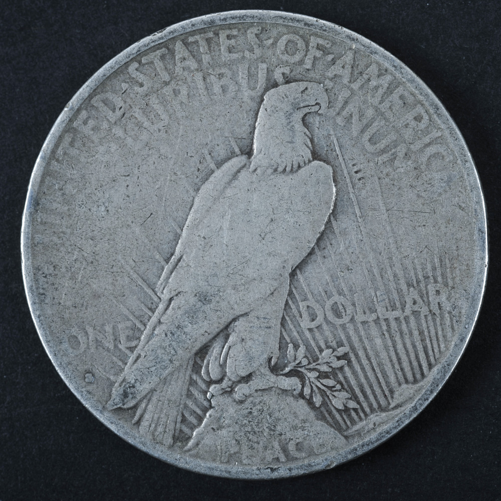 Pair of 1934-D and 1934-S Peace Silver Dollars